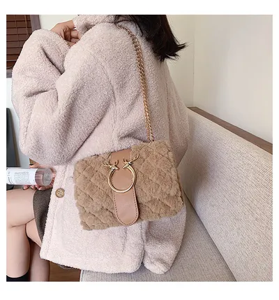 Women's diagonal shoulder bag