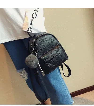 Personalized Mini versatile stone pattern Backpack
