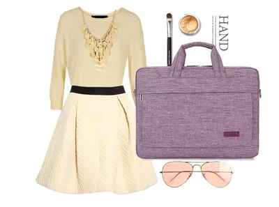 Nylon shoulder bag