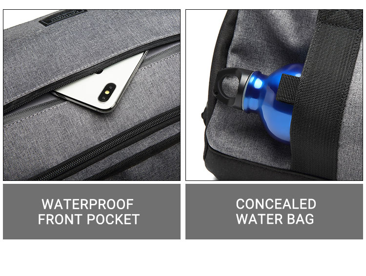Travel handbag backpack fitness bag