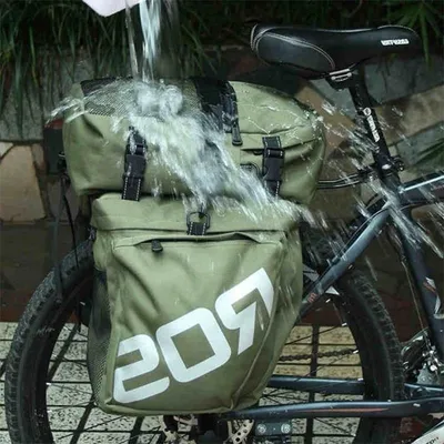 Rear shelf bag for bicycle bag
