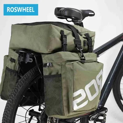 Rear shelf bag for bicycle bag