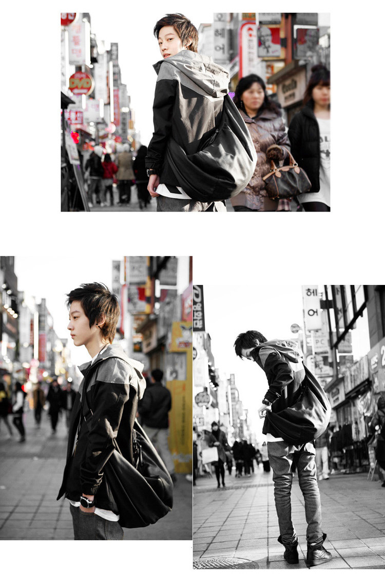 Men's personalized travel bag