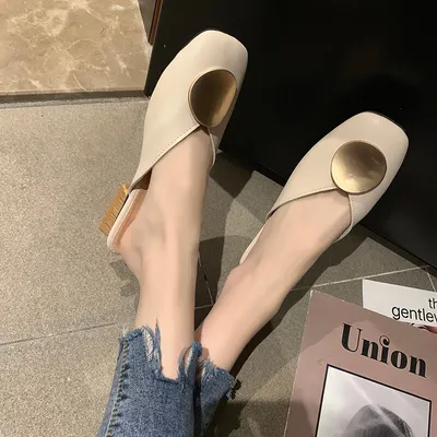 Low heel fashion high heels