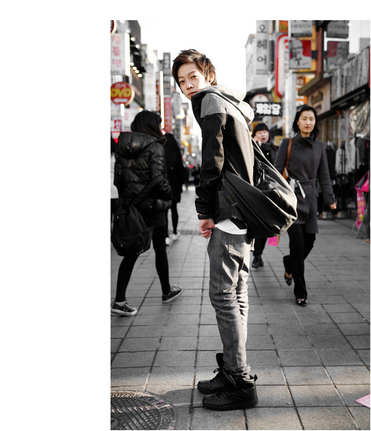 Men's personalized travel bag