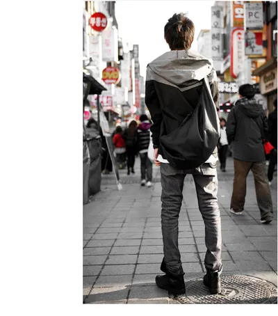 Men's personalized travel bag