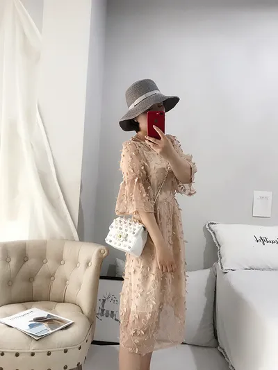 حقيبة كتف لؤلؤية حقيبة كروس بودي وسلسلة