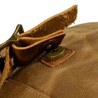 Large capacity waterproof canvas bag