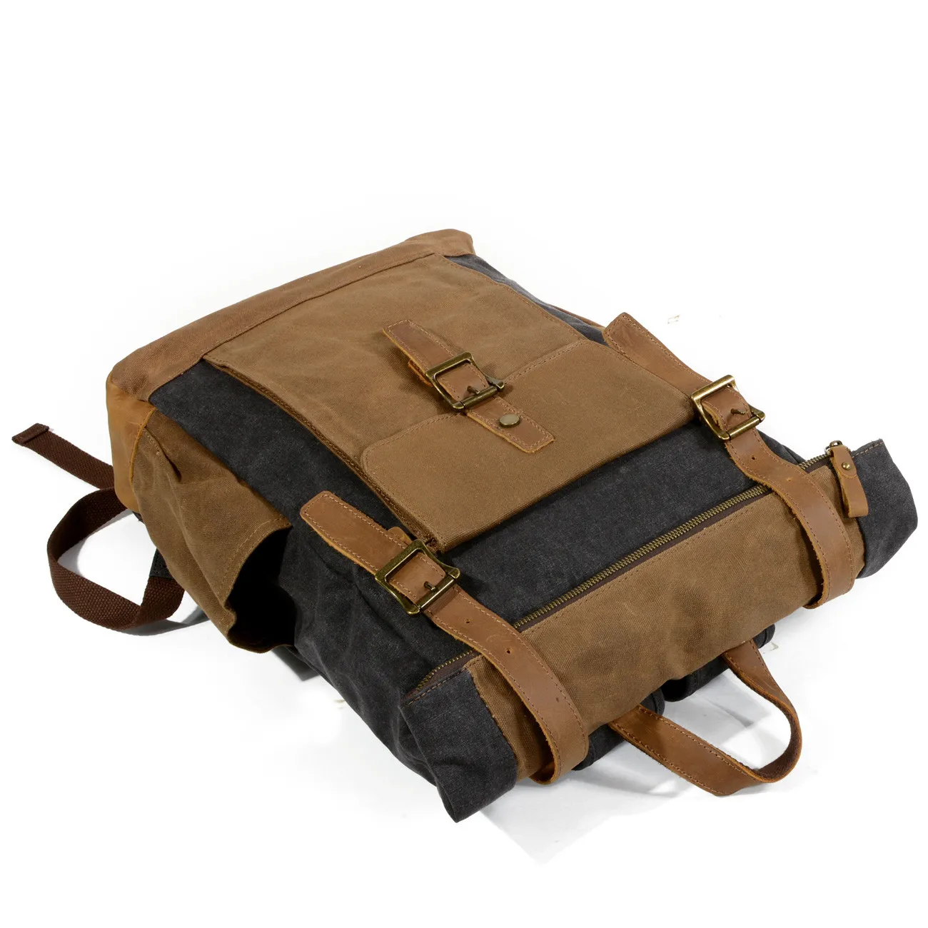 Large capacity waterproof canvas bag