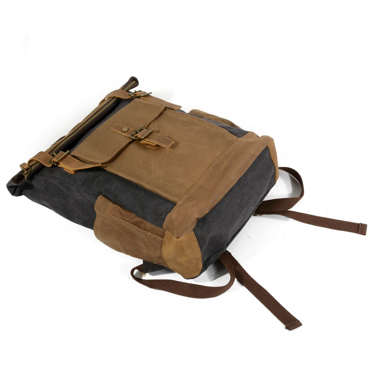 Large capacity waterproof canvas bag
