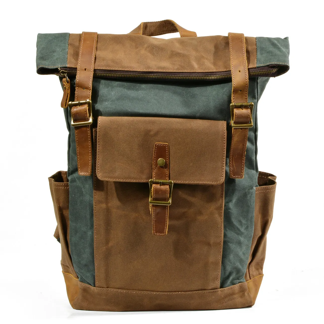 Large capacity waterproof canvas bag