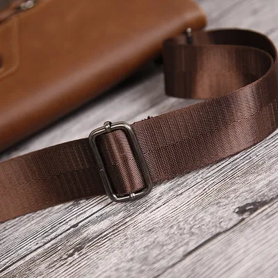 PU leather men clutch