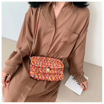 Hand-woven bag
