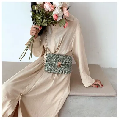 Hand-woven bag