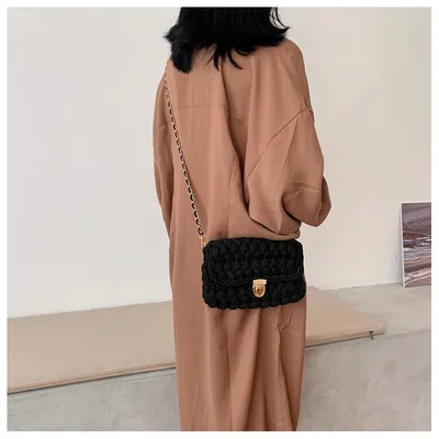 Hand-woven bag