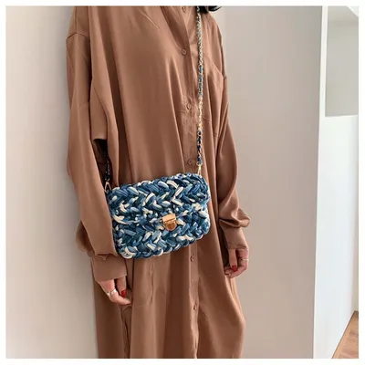 Hand-woven bag