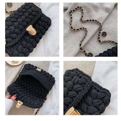 Hand-woven bag