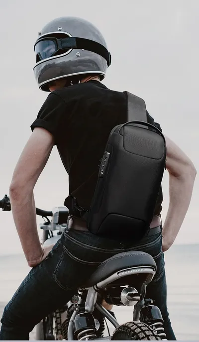 Men's Business Messenger Waterproof Shoulder Bag