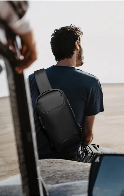 Men's Business Messenger Waterproof Shoulder Bag