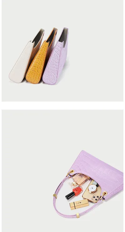 Chain leather shoulder bag