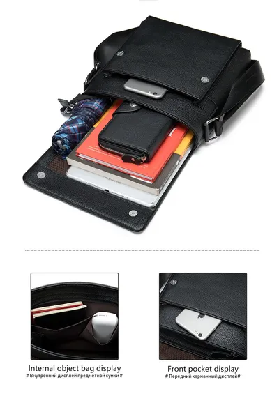 Men's bag cover shoulder bag