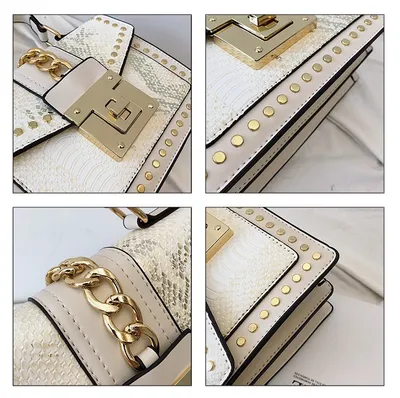 Fashion Alligator Women Shoulder Bags
