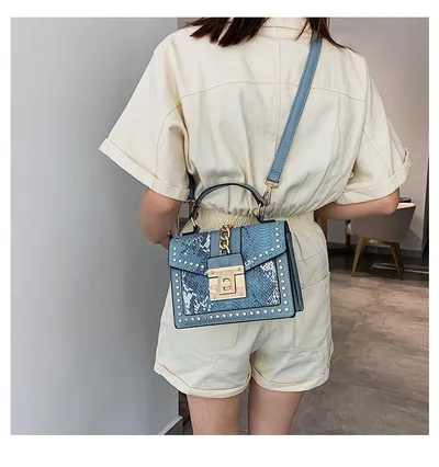 Fashion Alligator Women Shoulder Bags