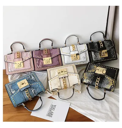 Fashion Alligator Women Shoulder Bags