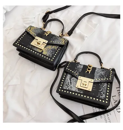 Fashion Alligator Women Shoulder Bags
