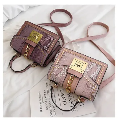 Fashion Alligator Women Shoulder Bags