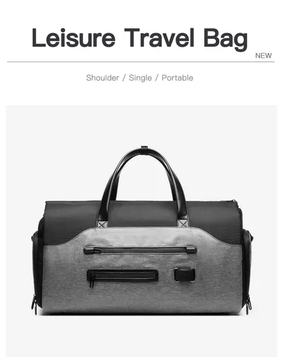 Oxford cloth sports suit bag