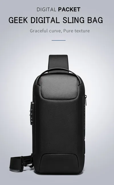 Men's messenger bag