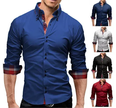 Classic Inner Slim Men Shirt