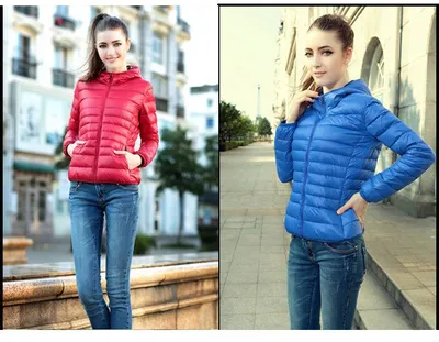 Casual Hooded Womens Jacket