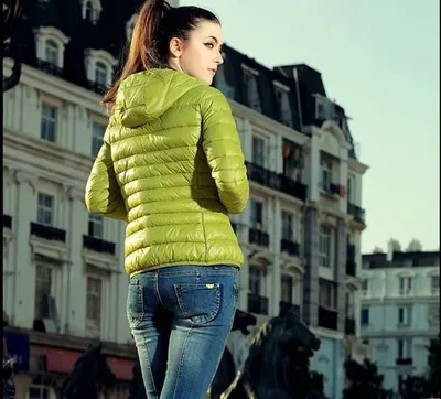 Casual Hooded Womens Jacket