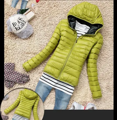 Casual Hooded Womens Jacket