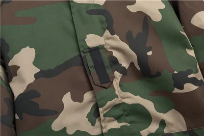 Winter camouflage cotton jacket men