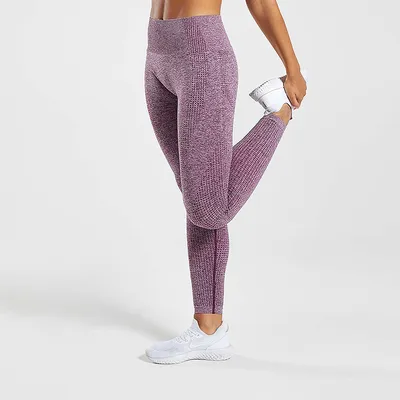 Seamless Point Nine Points Pants Yoga Fitness Pants Gradual Pants, Hip-up and Bottom-down Pants