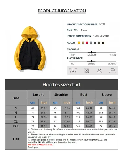 brand new men Hoodies sweatshirt fashion quality Patchwork Streetwear tracksuit Men Sportswear hooded EU size