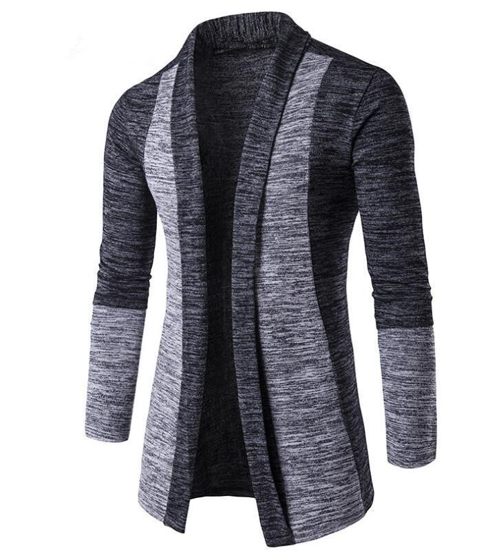 Men Knit Cardigan Coat