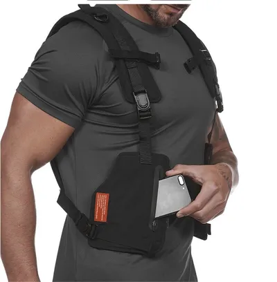 Multi-functional tactical vest printed outdoor protective vest