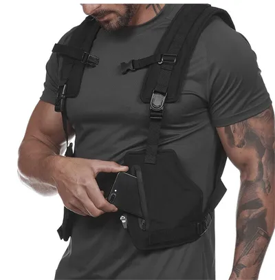 Multi-functional tactical vest printed outdoor protective vest