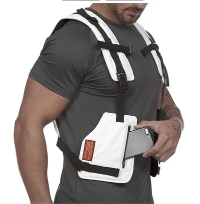 Multi-functional tactical vest printed outdoor protective vest