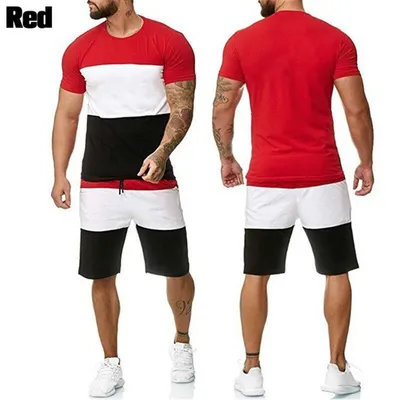 Stripe suit men mesh breathable fabric