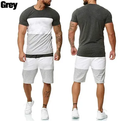 Stripe suit men mesh breathable fabric