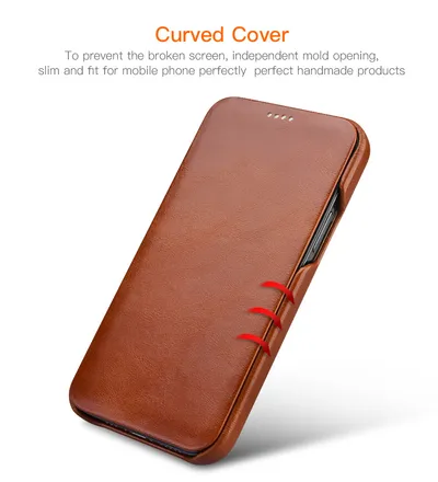 Protective Leather Retro Business Phone Case