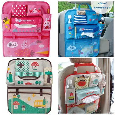 Daily single baby mummy bag car rear seat back chair storage bag trolley hanging bag portable bag insulation bag