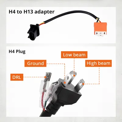 Led 60W Low Beam Led Driving Lights Turn Signal
