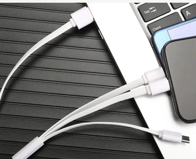 Three-in-one data cable