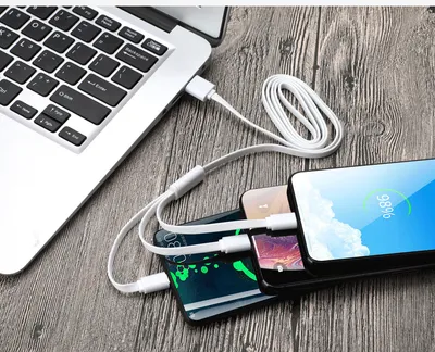 Three-in-one data cable